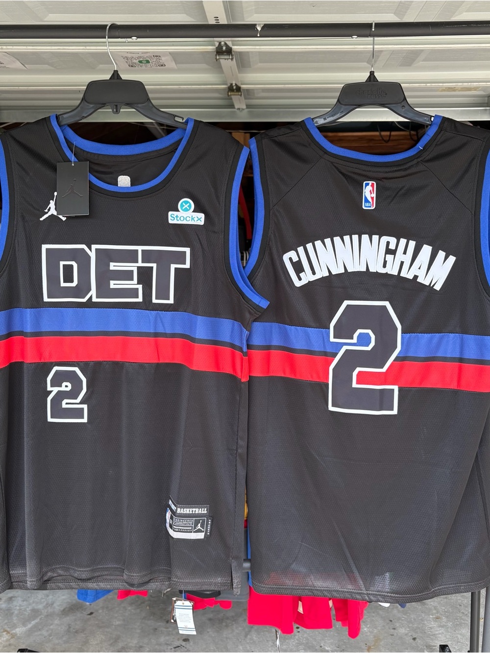 Black Cade Cunningham jerseys